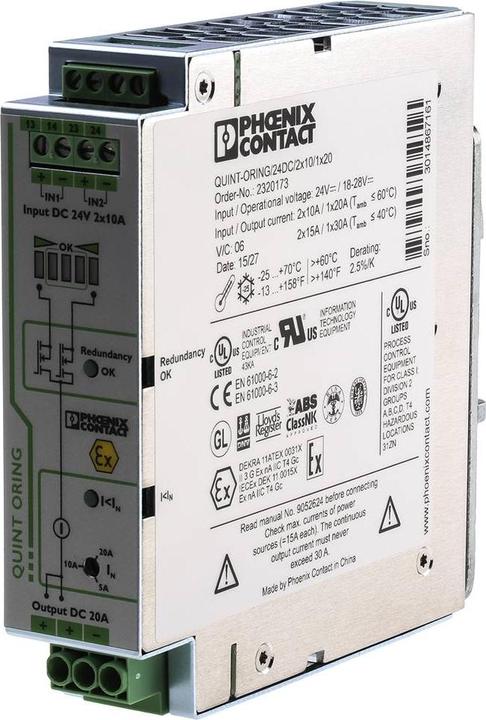 Productafbeelding Phoenix Contact Top-hat rail redundantie module (D