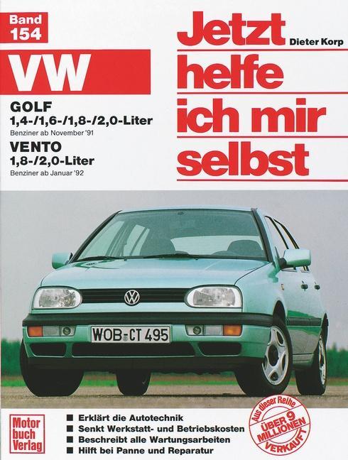 Produktbild VW Golf 1,4/1,6-/1,8/2,0-Liter / VW Vento 1,8/2,0-Liter (Deutsch, Dieter Haeberle Korp, 2011)