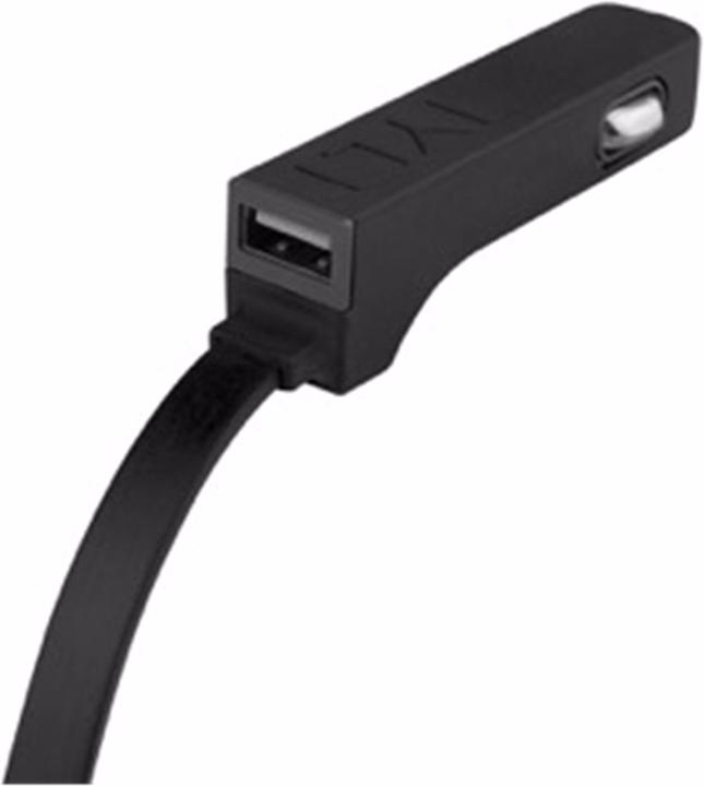 Actual product image Tylt RIBBN Dual Car Charger Black
