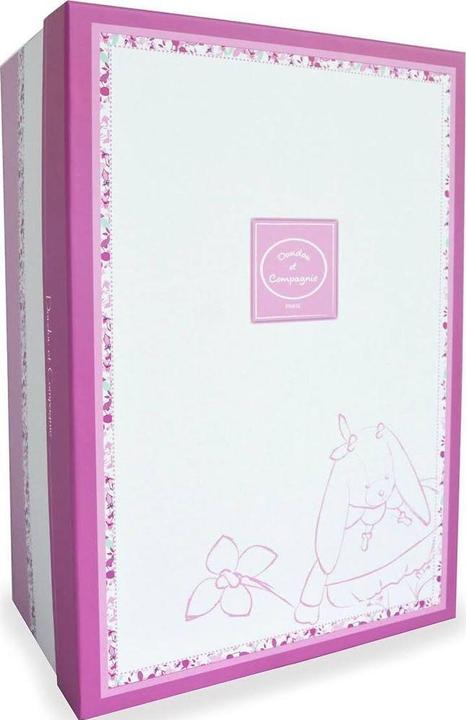 Produktbild Doudou et Compagnie Kirsche Hase mit Schnullerhalter