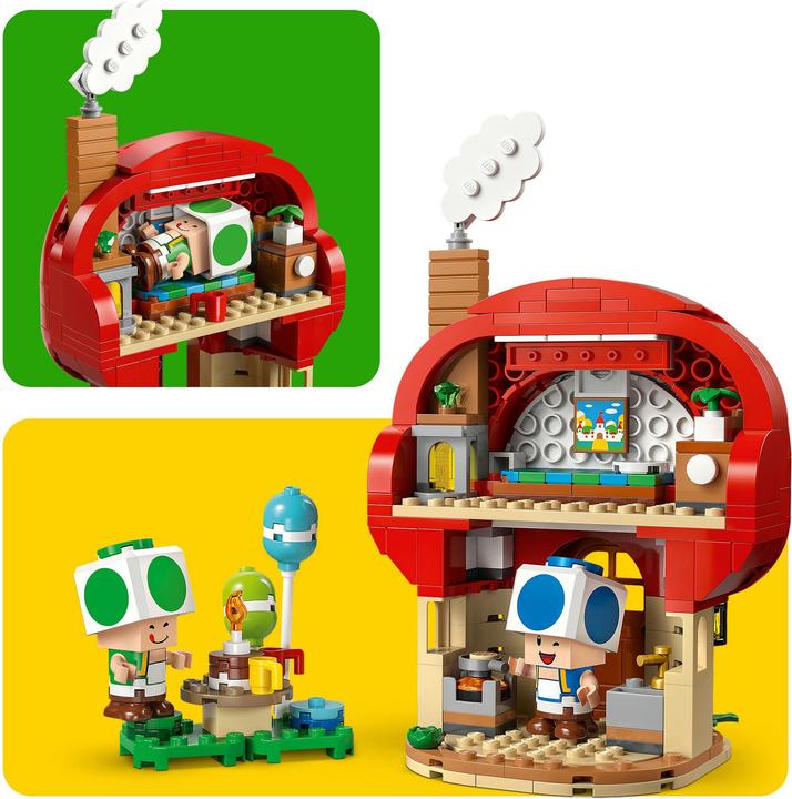 Image du produit LEGO Fête à la maison Toad (72041, LEGO Super Mario)