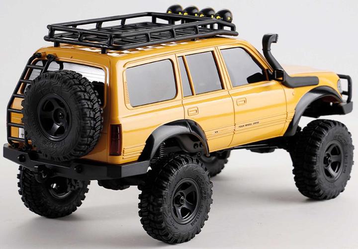 Actual product image FMS FCX18 Toyota LC80 1:18 yellow - RTR 2.4GHz (RTR Ready-to-Run)