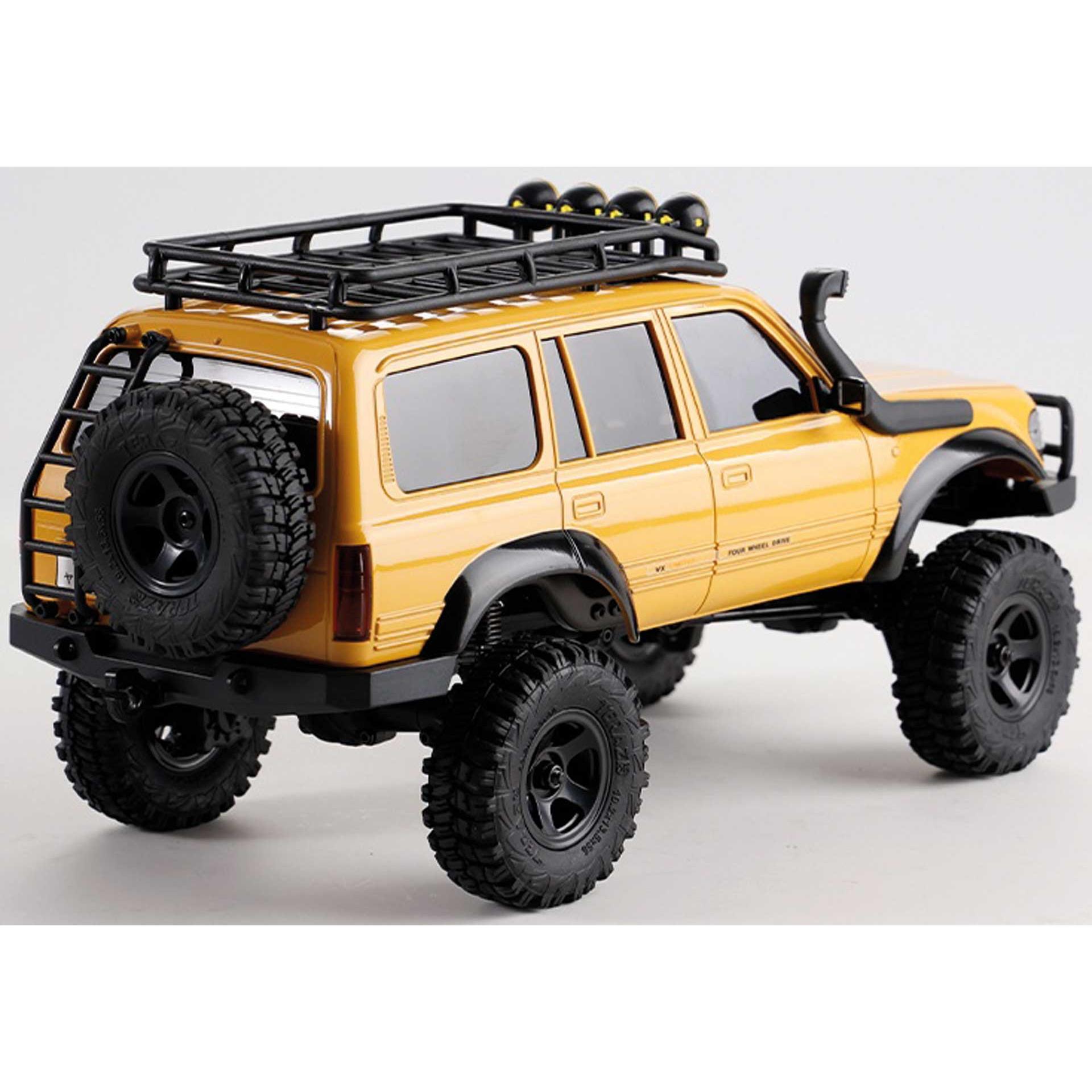 Thumbnail - FMS FCX18 Toyota LC80 1:18 gelb - RTR 2.4GHz (RTR Ready-to-Run)