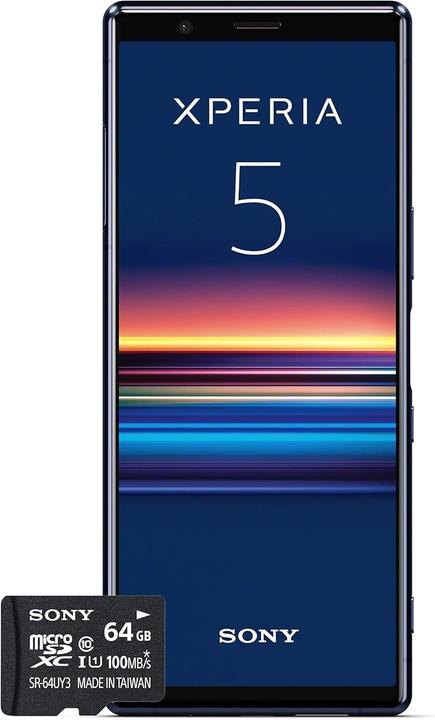 Sony Xperia 5 (128 Go, Bleu, 6.10")
