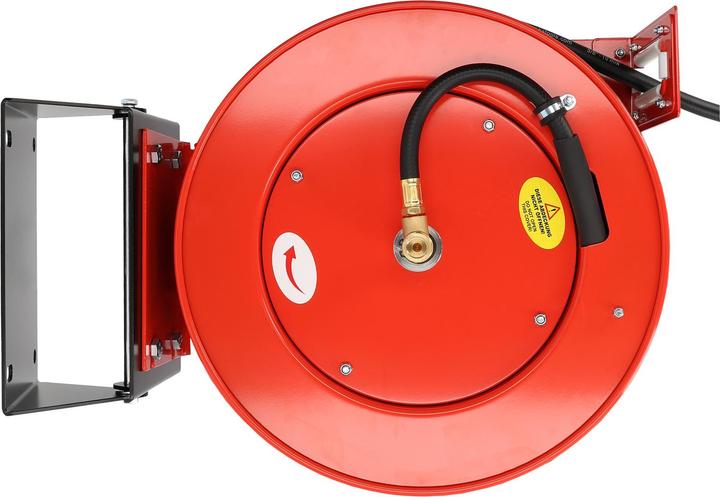 Actual product image KS Tools Compressed air hose reel Ø10 mm, connection 3/8″, 20 m