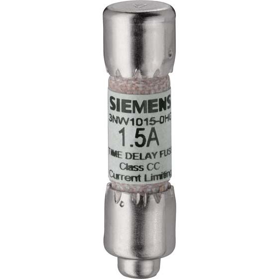 10x Siemens, Sicherung, Keramiksicherung T 1A 600V AC 10x38mm 3NW1010-0HG (Zylindersicherung, 1 A, Träge)
