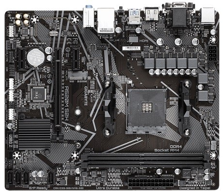 Productafbeelding Gigabyte A520M S2H (AM4, AMD A520, Mini-ATX)