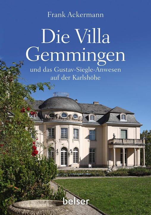 Produktbild Belser Die Villa Gemmingen (Deutsch, Frank Ackermann, 2018)