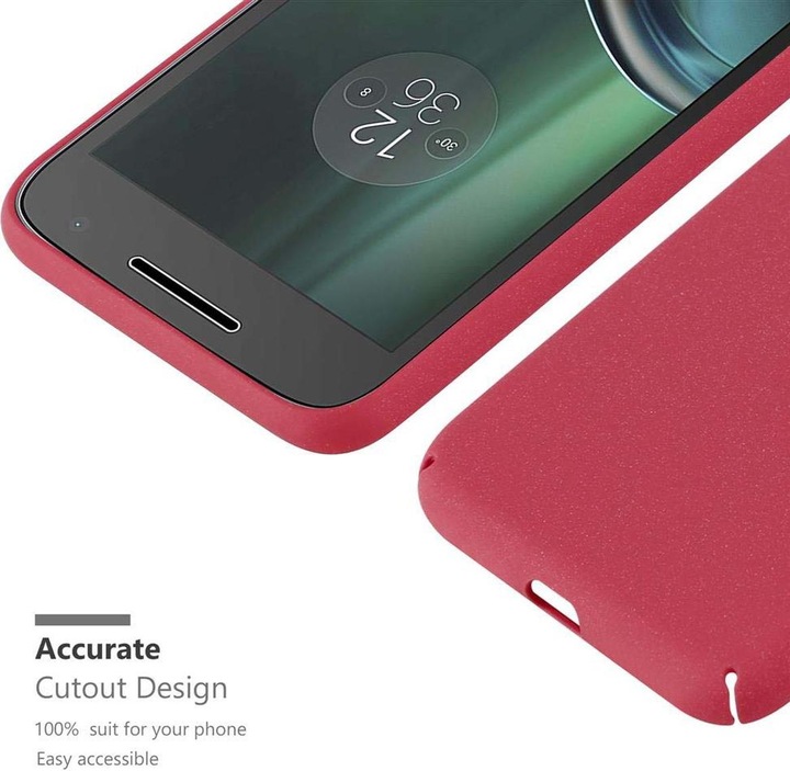 Image du produit Cadorabo Couverture rigide Frosty Cover (Motorola Moto Z Play)
