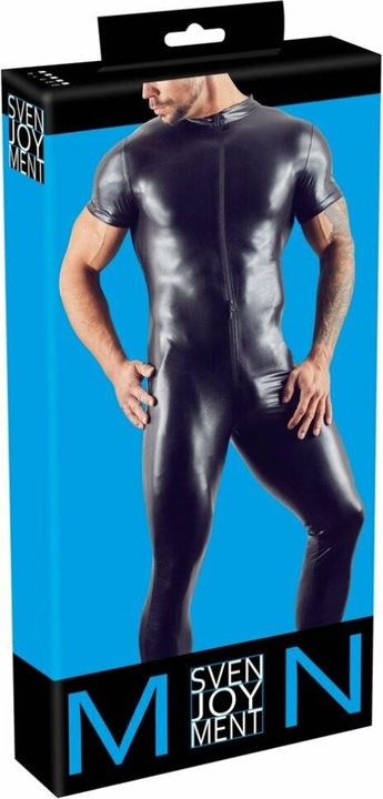 Actual product image Svenjoyment Short sleeve jumpsuit wetlook (XL)