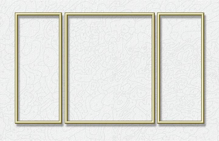 Produktbild Schipper MNZ Alurahmen Triptychon 50/80