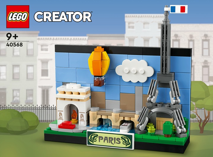 Immagine prodotto LEGO Cartolina del creatore da Parigi (40568, LEGO Creator 3-in-1)