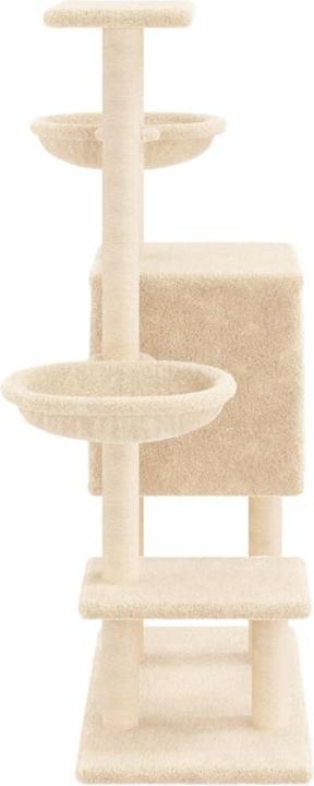 Produktbild vidaXL Kratzbaum (117 cm, Creme)