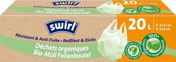 Swirl Bio-Müll (6 x, 20 l)