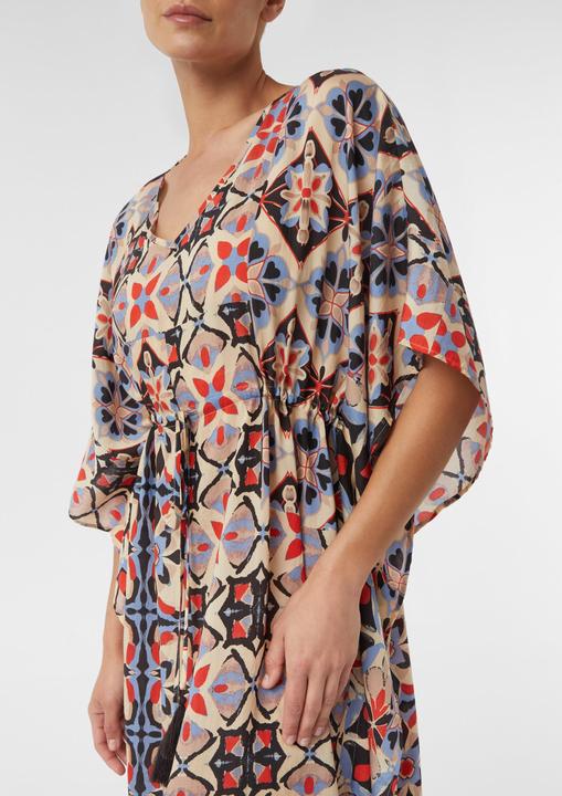 Produktbild Comma Accessories Fliessender Kaftan mit Grafik-Print und Bindeband (L)