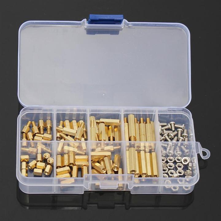 Actual product image Play-Zone 120-piece set with spacers 6mm 20mm screws and