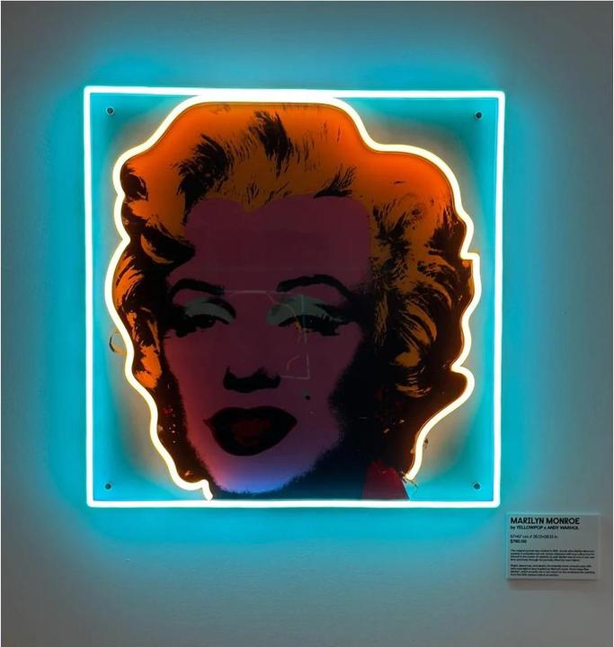 Produktbild YellowPop Andy Warhol Marilyn Monroe Large