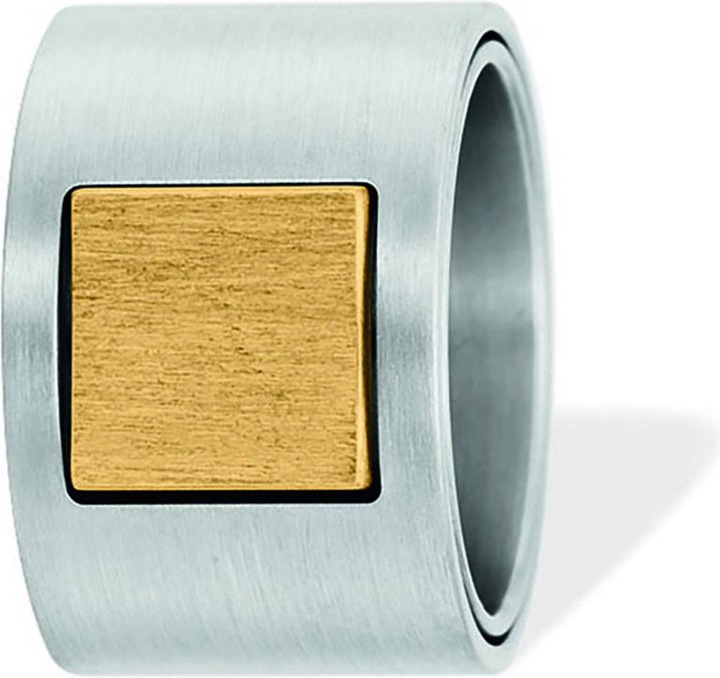 Produktbild Xen Bandring drehbar bicolor Quadrat 14 mm (50)