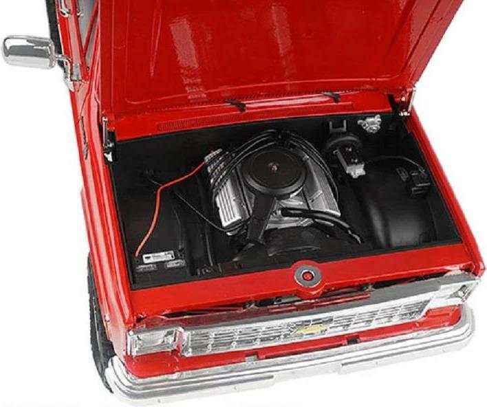 Actual product image Rc4Wd Scale Crawler Trail Finder 2 LWB Chevy K10 Red, RTR, 1:10 (RTR Ready-to-Run)