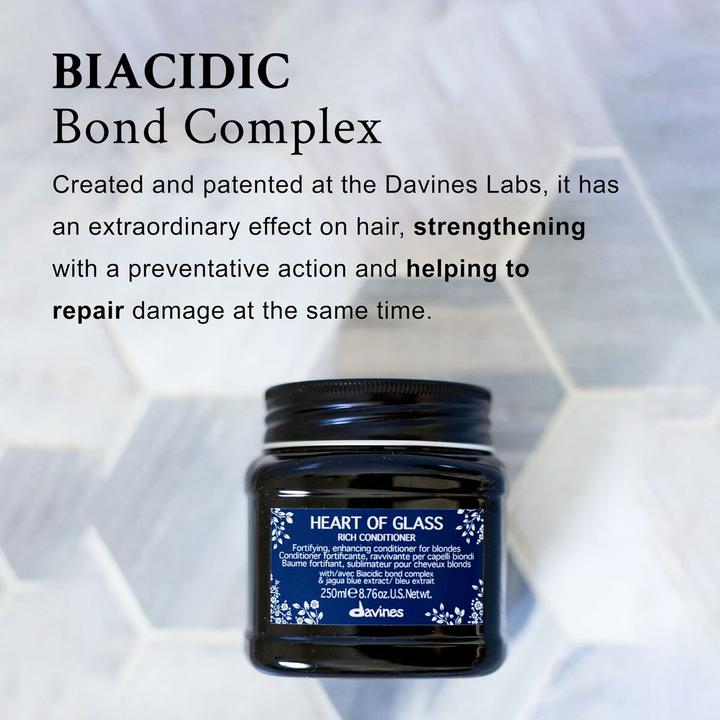 Image du produit Davines Heart of Glass - Conditionneur riche (250 ml)