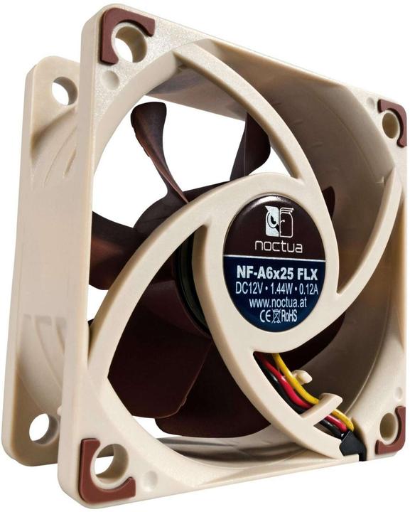 Actual product image Noctua Fan NF-A6x25 FLX (60 mm, 1 x)