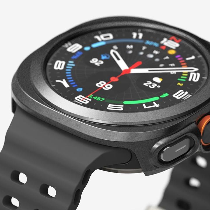Produktbild Ringke Slim & Tempered Glass Case + Glass Set for Samsung Galaxy Watch Ultra 47mm - Black