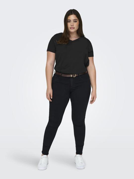Immagine prodotto Only T-shirt con scollo a V dalla vestibilità regolare (L)