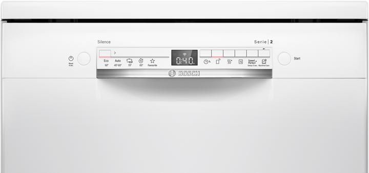 Immagine prodotto Bosch Hausgeräte Serie 2, Freistehender Geschirrspüler, 60 cm, Weiss, SMS2HTW08E, ID SMS2HTW08E