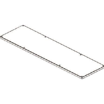Cubic Daeksel, 2 x 7 modul, 374 x 1334 mm BxH, Elektronikzubehör + Gehäuse