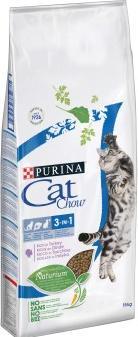 Actual product image Purina ONE CAT CHOW 3 in 1 Turkey 1,5 kg (Adult, 1 pcs., 1500 g)