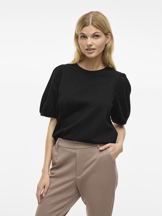 Immagine prodotto Vila VIMONIE Rundhals Oberteil mit kurzen Ärmeln (M)