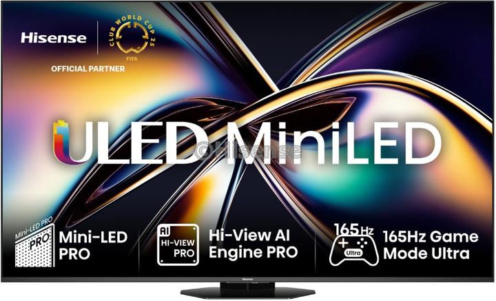Image du produit Hisense TV 85U8Q (85", U8KQ, LED, Mini-LED, 4K, 2025)