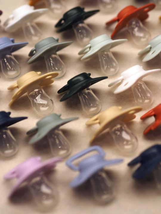 Immagine prodotto Filibabba Succhietti 2-pack - senape dorata 0-6 mesi (2 x, fino a 6 M.)