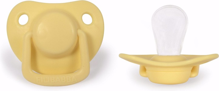 Immagine prodotto Filibabba Ciuccio 2 pack - Banana pallida 0-6 mesi (2 x, fino a 6 M.)