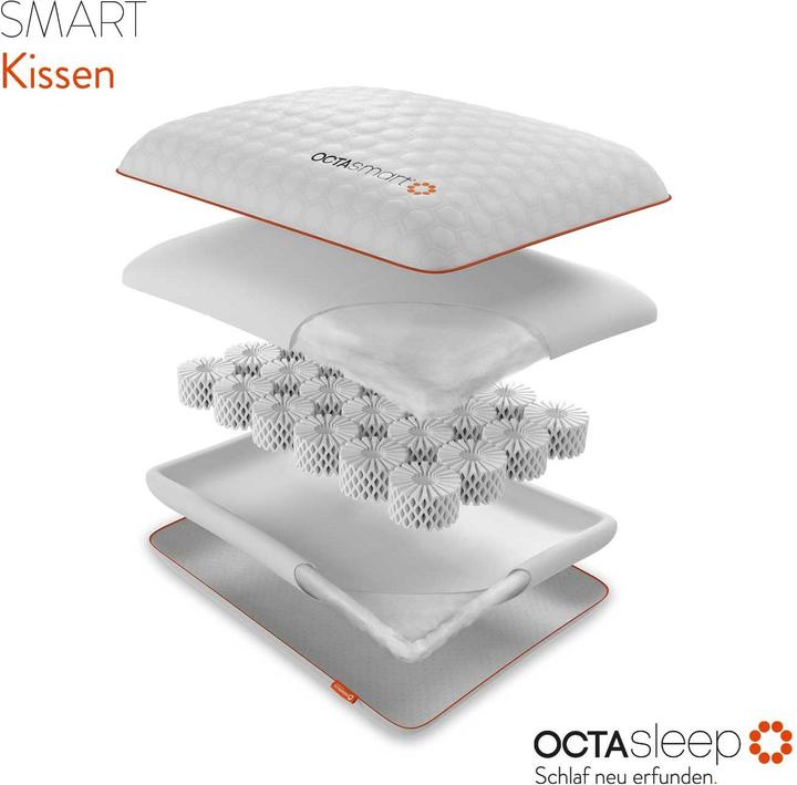 Produktbild Octasleep Smart Topper 180x200 cm mit Smart Kissen (180 x 200 cm)