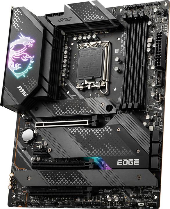 Actual product image MSI MPG Z690 Edge Wifi (LGA 1700, Intel Z690 (DDR4), ATX)