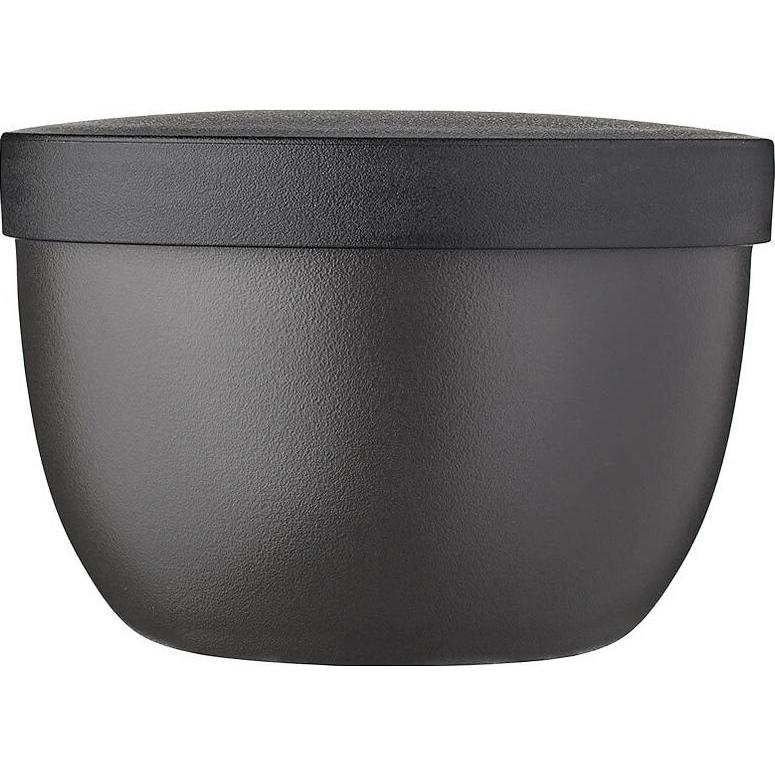 Mepal Snackdose Snackpot Ellipse, Lunchbox, Schwarz