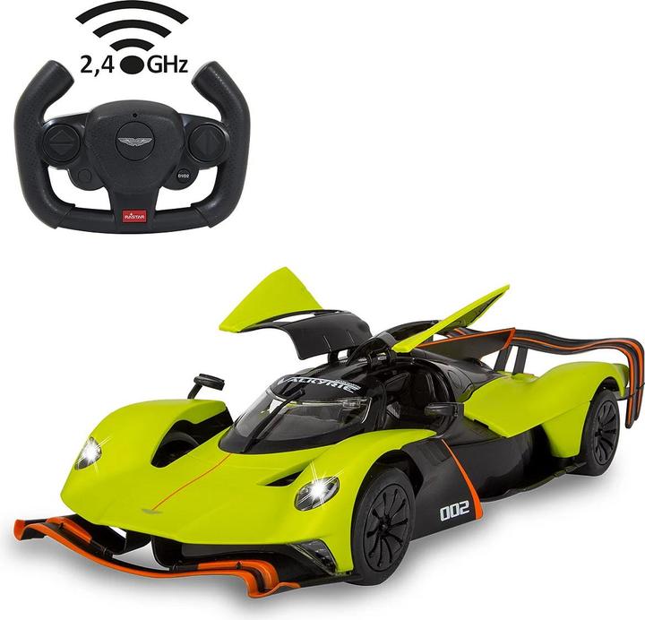 Actual product image Jamara Aston Martin Valkyrie AMR Pro 1:14 green 2.4GHz manual door