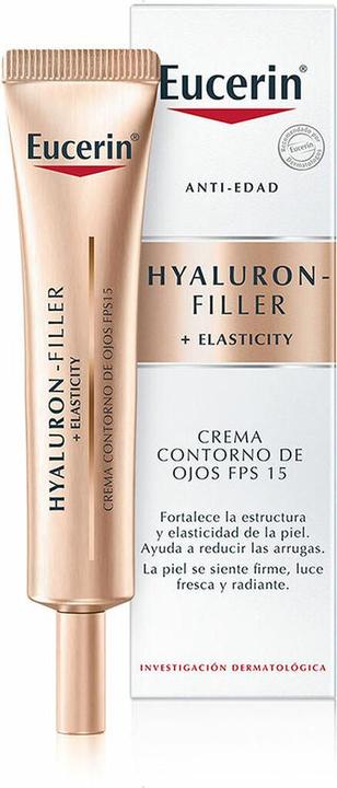 Eucerin elasticity filler cr ojos 15ml (Crème pour les yeux, 15 ml, Jour + nuit)