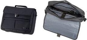 Image du produit Lightpak Porte-documents en polyester, compartiment principal zippé anthracite avec compartiment rembourré (13 l)