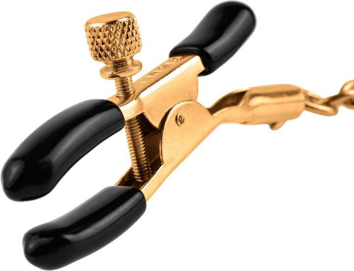 Produktbild Shots FFS Gold Chain Nipple Clamps