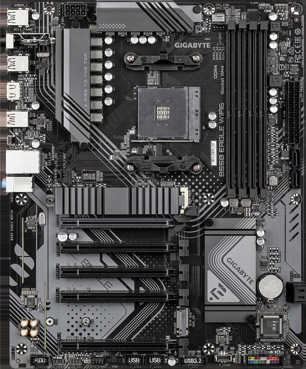 Produktbild Gigabyte B550 EAGLE WIFI6 (AM4, AMD B550, ATX)