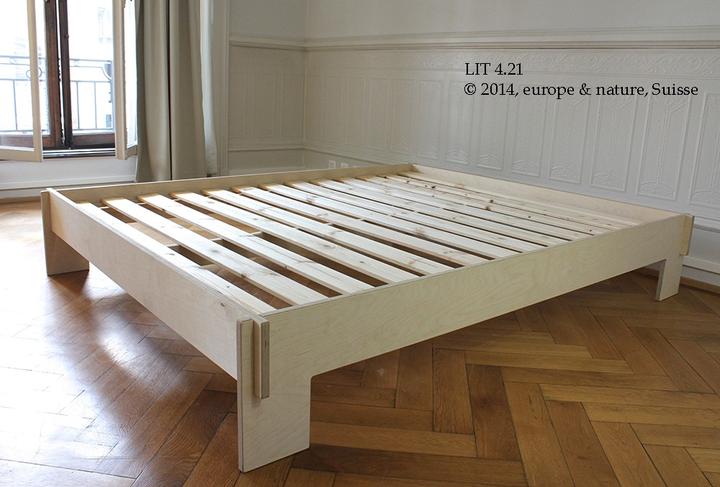 Image du produit Europe & Nature Lit design 4.21 (160 x 200 cm)