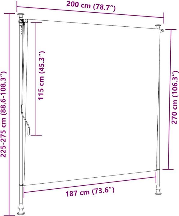 Image du produit vidaXL Madeline (200 x 270 cm)