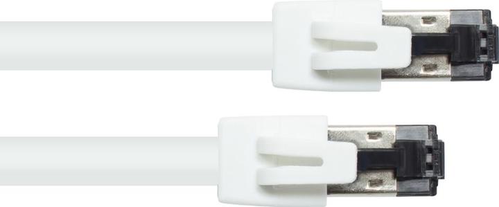 Produktbild Good Connections Alcasa 8080-050W Netzwerkkabel 5 m Cat8.1 S/FTP (S-STP) Weiss (S/FTP, CAT8.1, 5 m)