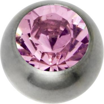 Bright pink, silvery