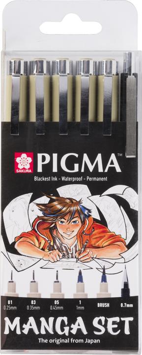 Produktbild Sakura Pigma (Black, 6 x)