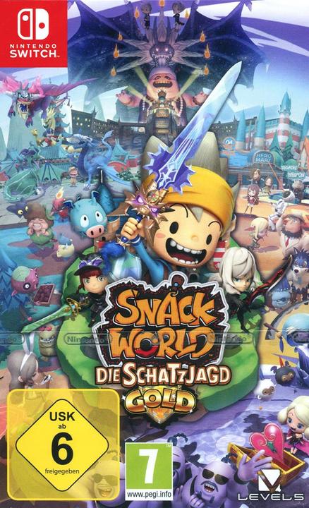 Nintendo Snack World: Die Schatzjagd - Gold (Switch, IT)