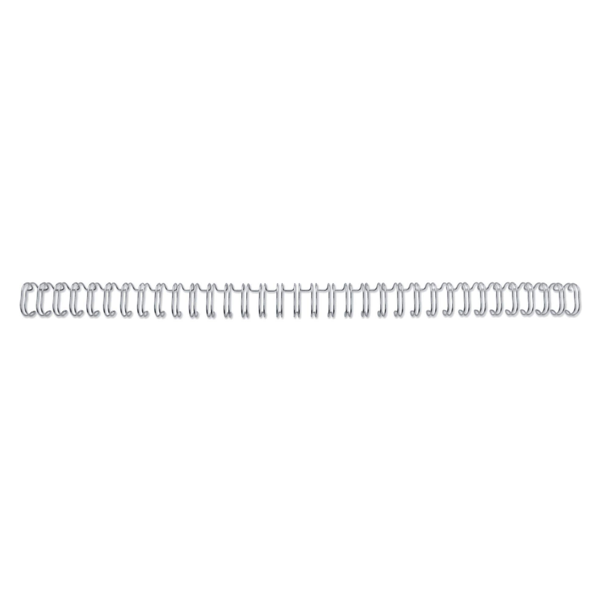 GBC WireBind Metallspiralen 2:1, Nr. 14, A4, silber (200) (RE911497)