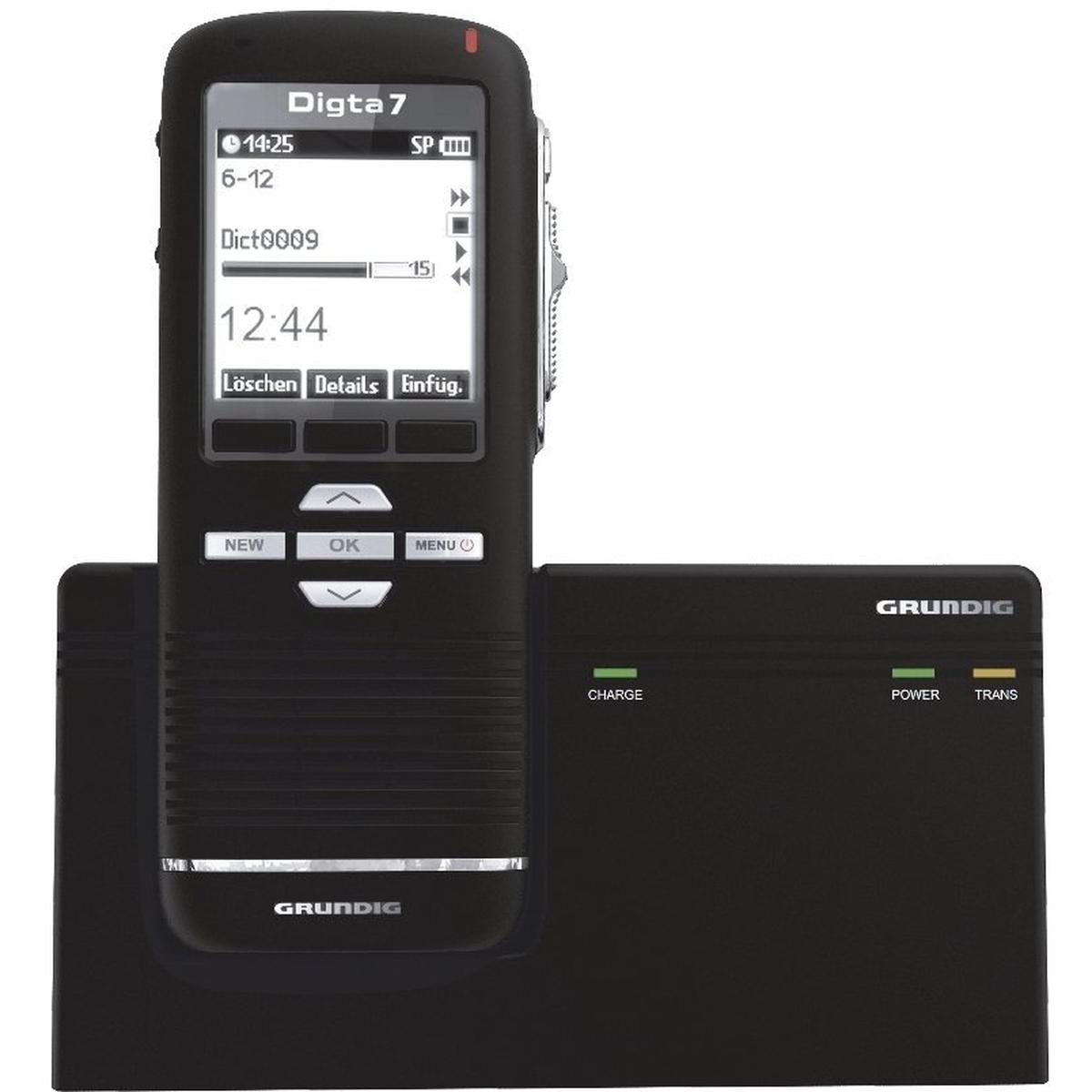 Grundig, Diktiergerät Zubehör, Digta Station 447 Set